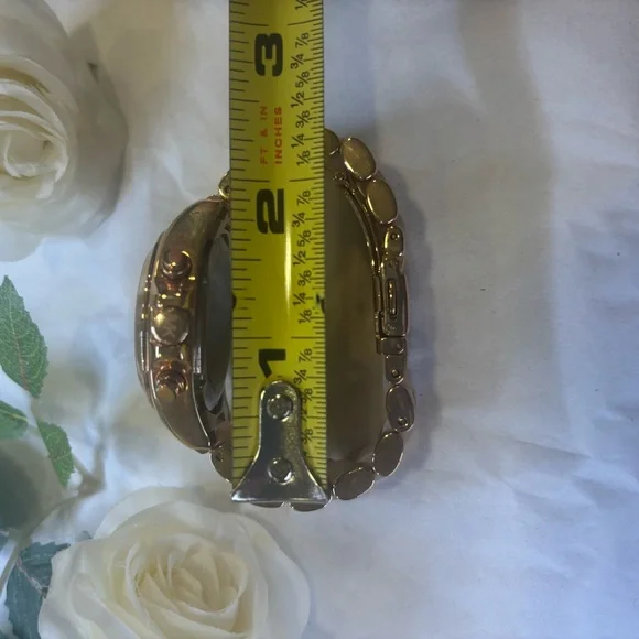 Michael Kors Bradshaw Mini Chronograph Ladies Rose Gold Tone Watch, model MK6066 - Picture 9 of 10